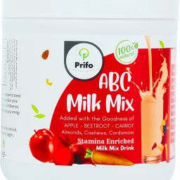 ABC Malt - Apple Beetroot Carrot Milk Mix Powder added Almonds and Cashews-image-58