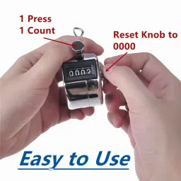 rhonnium ™ Mechanical Clicker Digital Handheld Tally Counter Analog Tally Counter image 3