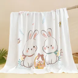 Printed Single Crib Baby Blanket for AC Room-image-5