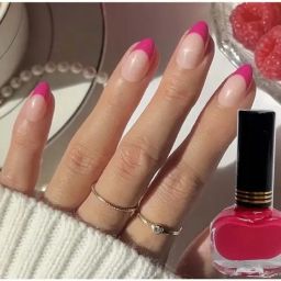 Pink Nail Polish Long Lasting Smooth Finish Nail Enamel Pink-image-40