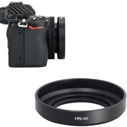 SUPERNIC (1+1) Screw on +Bayonet Lens Hood Shade for Nikon Z50 Dual Lens Kit (Nikkor Z DXLens Hood-picture-0