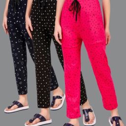 Pack of 3 Women Pyjama For Regular Wear Women Pyjama-image-107