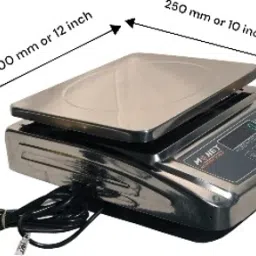 monet international ELECTRONIC WEIGHING SCALE 30KG CAPACITY WITH 2 SIDED DISPLAY Weighing Scale image 2