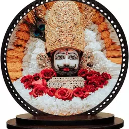 Khatu Shyam ji Car Dashboard Decorative Showpiece-8 cm-image-42