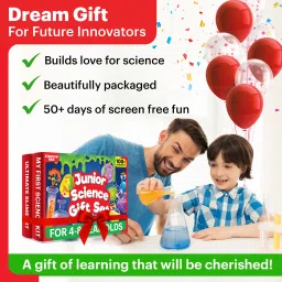 einstein box Junior Science Gift Set | 2-in-1 Set of My First Science Kit & Slime Kit image 5