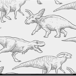 Flipkart SmartBuy dinosar diagram Premium LG Vinyl (matte) Reusable Laptop Skin Compatible for 15.6 inch-image-35