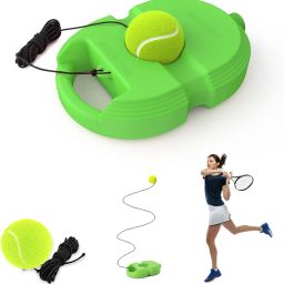 Tennis Trainer Rebound Ball,Solo Tennis Training Equipment for Self-Pracitce Tennis Ball-image-70
