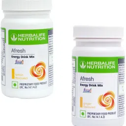 Afresh Energy Drink Mix - Lemon Flavor & Ginger Flavor For Weight Loss Energy Drink-image-83