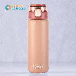 Aquasport Double Wall Vaccum Insulated Water Bottle | 10 Hours Hot & Cold 600 ml Bottle-25