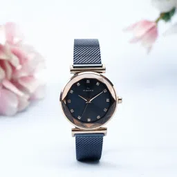Maxima Blue Analog Watch - For Women O-63870CMLT-image-26