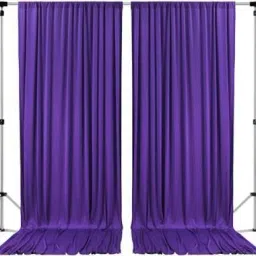 Stookin Purple Decoration Backdrop Curtain Background Wedding Parties 5x12Ft (Set of 2) Reflector-image-34
