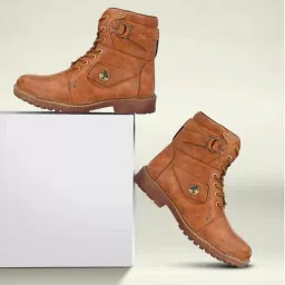 Men's Ankle Length Boots- Elevated Look, Utmost Comfort, Firm Grip Boots For Men-image-44