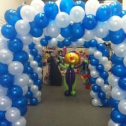 Solid Hd/Metalic 100 Balloons Blue and White For Kids/Adult/Party/Birthday Decorations Balloon-image-50