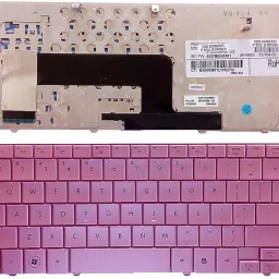 SOLUTIONS-365 HP 110-1000 PINK US Internal Laptop-size Laptop Keyboard-24