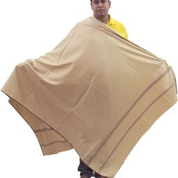 Vrinde Pure Wool Solid Men Shawl-image-25