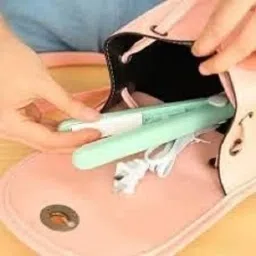 KRITAM Mini Professional Temperature Flat Iron Hair Straightener Specially Designed Women Beauty Mini Professional Hair Straighteners Flat Iron Designed Hair Styler-image-80