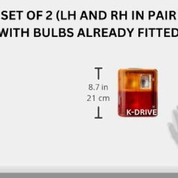 k-drive Halogen Tail-light for Mahindra Bolero image 2
