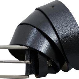 Men Casual, Formal, Party Black Genuine Leather Belt-image-81