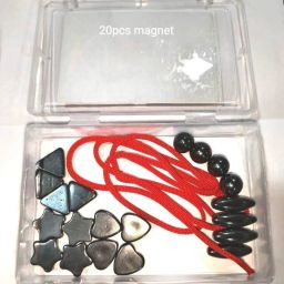 Cluster Fun Table Magnetic Indoor Game for Kids, Adults 20 Magnets Lanyard Rope-27