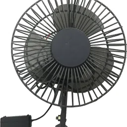 12 Volt 6" Fan for Car, Jeep,Truck,Auto, Caravan, Boat, Buses C462 Car Interior Fan-image-5