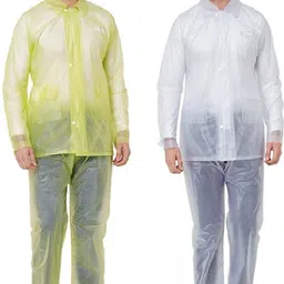 dressify Solid Men Raincoat-picture-1