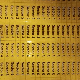 Nisinlife eeder Marking Sector Sticker/Labels Wcdma Label and BTS Vinayl Antenna Amplifier-picture-19