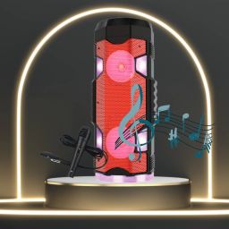 GUGGU Party Speaker with Wireless Bluetooth Speaker RGB Light Mic, FM With Remote K179 20 W Bluetooth Soundbar-image-121