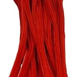 Hobby Crafts Pipe Cleaner,Project for School stem Red (12-inch,100 Pieces) Accessory Tape Dot-47