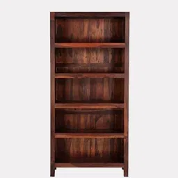 Sheesham Solid Wood Solid Wood Semi-Open Book Shelf-image-40