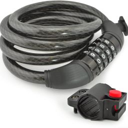 Cyclcraft Heavy Material Multipurpose Combination Number Lock with Mounting Holder Bicycle Lock-22