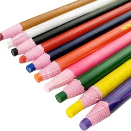 Set of 12 Soft Tailoring Marker Pencils - Self-Peel and Dust-Free Tailor Chalk-23