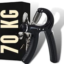 Black Hand Gripper for strengthen muscles Fitness Accessory Kit Kit-image-44