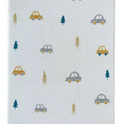 Pluchi Off White Cartoon Characters Printed Cotton AC Room Single Bed Blanket-image-53