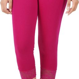 Capri Leggings Women Pink Capri-image-7