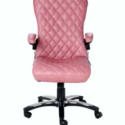 Leatherette Office Adjustable Arm Chair-image-76