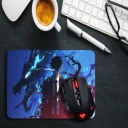 Inkaura Solo Leveling Printed Mouse Pad Gaming and Desktop Best For Anime Lover 9x7 Inch Mousepad-picture-21
