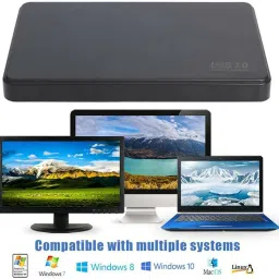 VYAR External Portable 2.5" HDD Case, SATA Hard Disk case, USB 3.0 Hot Plugin 2.5 inch External Hard Disk Case image 4