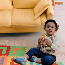 Microfiber Baby Play Mat-image-44