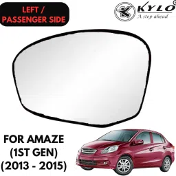 Manual Passenger Side, Rear View Mirror For Honda Amaze-11