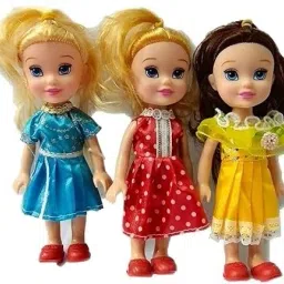 3 Pretty Sister Baby Doll Set for Girls with Solid Bendable Body-image-39