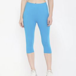 Women Blue Capri-image-28