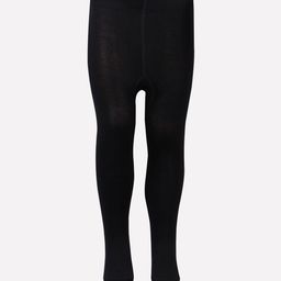 Bonjour Girls Black Solid Antimicrobial Stockings-image-41