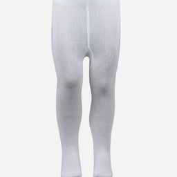Bonjour Girls White Solid Anti Odour Stockings-image-5
