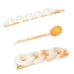 HAIR DRAMA COMPANY Girls Set of 3 Embellished Bobby Pins-14