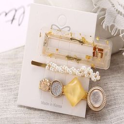 Pinapes Unisex Set of 3 Embellished Bobby Pins-1