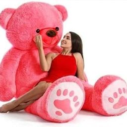 4 FEET Long Soft Lovable Cute Giant Big Size Teddy Bear - 121 cm-image-8