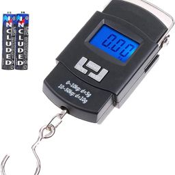 Qozent Digital Portable Weighing Scale- Portable Hanging Luggage Weight Machine Digital for Weighing Household Items i.e. Waste Newspaper, Gas Cylinder , disposal etc Capacity 50Kg Weight Capacity Lu/54/KQ Luggage Weighing Scale-image-18