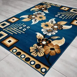 Dark Blue Acrylic Carpet-24