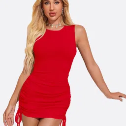 london belly Women Bodycon Red Mini/Short Dress-picture-40