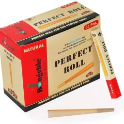 bongchie Perfect Roll Unbleached Pre-Rolled Cones Premium King Size 12 gsm Paper Roll image 3